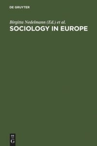 cover of the book Sociology in Europe: In Search of Identity