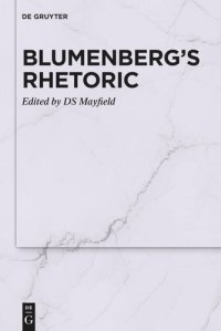 cover of the book Blumenberg’s Rhetoric