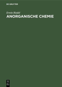 cover of the book Anorganische Chemie