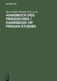 cover of the book Handbuch des Friesischen / Handbook of Frisian Studies