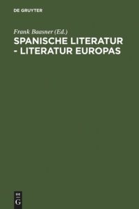 cover of the book Spanische Literatur - Literatur Europas: Wido Hempel zum 65. Geburtstag