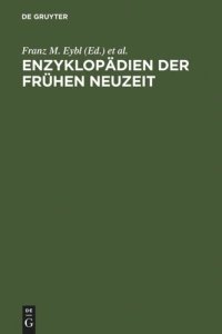 cover of the book Enzyklopädien der Frühen Neuzeit: Beiträge zu ihrer Erforschung