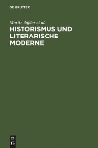 cover of the book Historismus und literarische Moderne