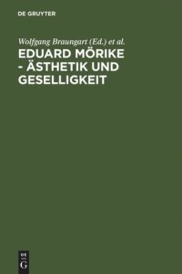 cover of the book Eduard Mörike - Ästhetik und Geselligkeit