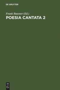 cover of the book Poesia cantata 2: Die italienischen Cantautori zwischen Engagement und Kommerz