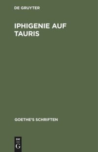 cover of the book Iphigenie auf Tauris: Ein Schauspiel