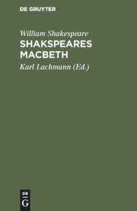 cover of the book Shakspeare’s Macbeth