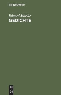 cover of the book Gedichte