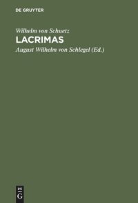 cover of the book Lacrimas: Ein Schauspiel