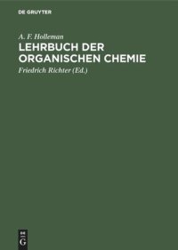 cover of the book Lehrbuch der organischen Chemie