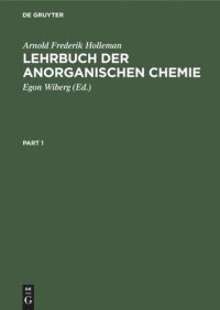 cover of the book Lehrbuch der anorganischen Chemie