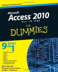 cover of the book Access 2010 All-in-One For Dummies 