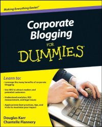 cover of the book Corporate Blogging For Dummies