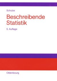 cover of the book Beschreibende Statistik