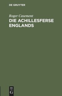 cover of the book Die Achillesferse Englands