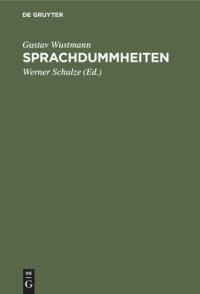 cover of the book Sprachdummheiten