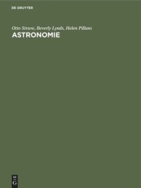 cover of the book Astronomie: Einführung in ihre Grundlagen