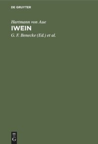 cover of the book Iwein: Eine Erzählung