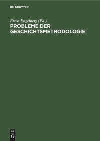 cover of the book Probleme der Geschichtsmethodologie