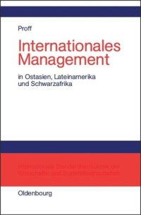 cover of the book Internationales Management: In Ostasien, Lateinamerika und Schwarzafrika