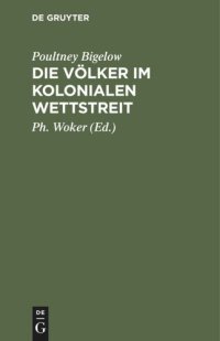 cover of the book Die Völker im kolonialen Wettstreit