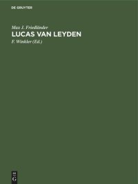 cover of the book Lucas van Leyden