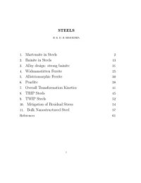 cover of the book Steels