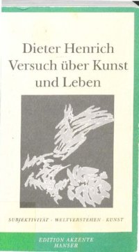 cover of the book Versuch über Kunst und Leben. Subjektivität – Weltverstehen – Kunst