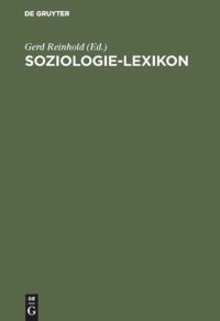 cover of the book Soziologie-Lexikon