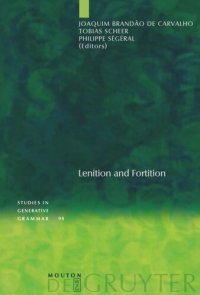 cover of the book Lenition and Fortition