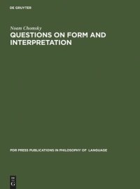 cover of the book Questions on Form and Interpretation