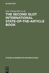 cover of the book The Second Glot International State-of-the-Article Book: The Latest in Linguistics