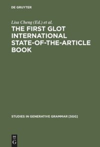 cover of the book The First Glot International State-of-the-Article Book: The Latest in Linguistics