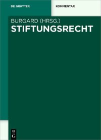 cover of the book Stiftungsrecht