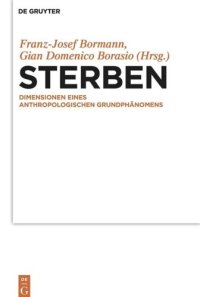 cover of the book Sterben: Dimensionen eines anthropologischen Grundphänomens