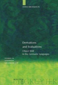 cover of the book Derivations and Evaluations: Object Shift in the Germanic Languages