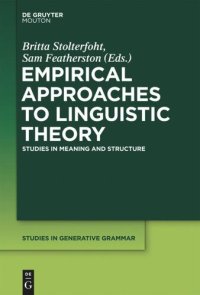 cover of the book Empirical Approaches to Linguistic Theory: Studies in Meaning and Structure