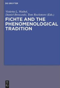 cover of the book Fichte and the Phenomenological Tradition