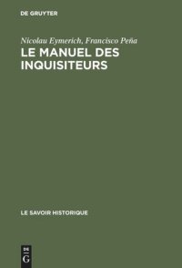 cover of the book Le manuel des inquisiteurs