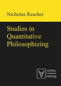 cover of the book Studies in Quantitative Philosophizing