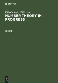 cover of the book Number Theory in Progress