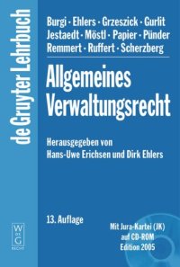 cover of the book Allgemeines Verwaltungsrecht