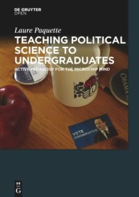 cover of the book Teaching Political Science to Undergraduates: Active Pedagogy for the Microchip Mind