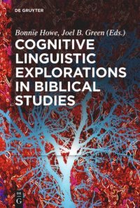 cover of the book Cognitive Linguistic Explorations in Biblical Studies