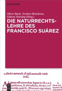 cover of the book Die Naturrechtslehre des Francisco Suárez