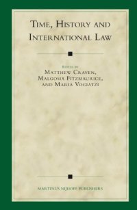 cover of the book Time, History and International Law