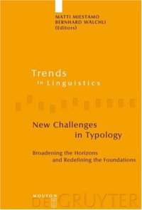 cover of the book New Challenges in Typology: Broadening the Horizons and Redefining the Foundations 