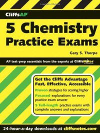 cover of the book CliffsAP 5 Chemistry Practice Exams