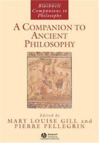 cover of the book A Companion to Ancient Philosophy 