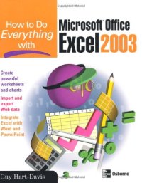 cover of the book How to Do Everything with Microsoft Office Excel 2003 